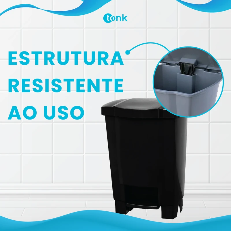 Lixeira de Pedal - 36L - foto 2